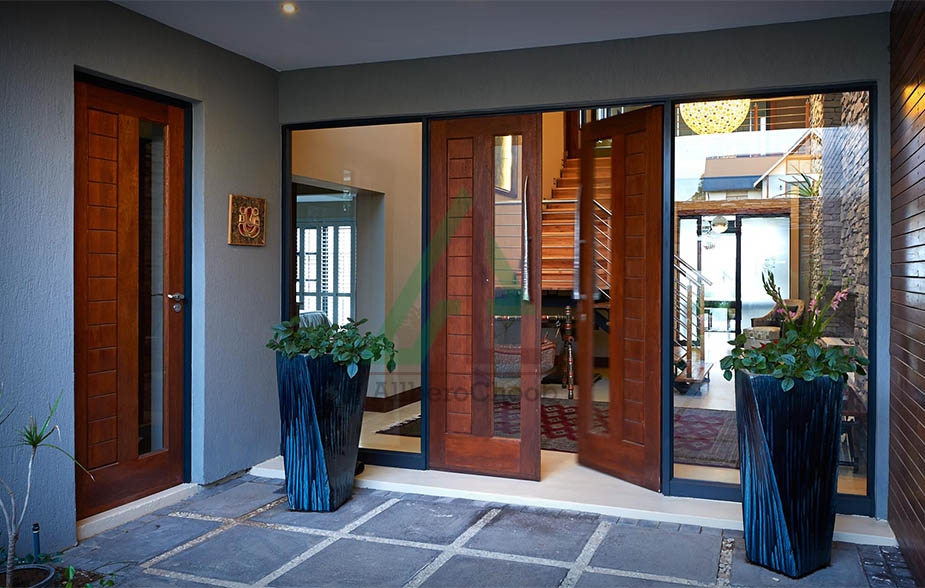 درب چوبی مدرن